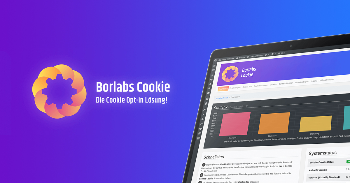 Borlabs Cookie - Ein WordPress Cookie Plugin zur Einhaltung der DSGVO & ePrivacy