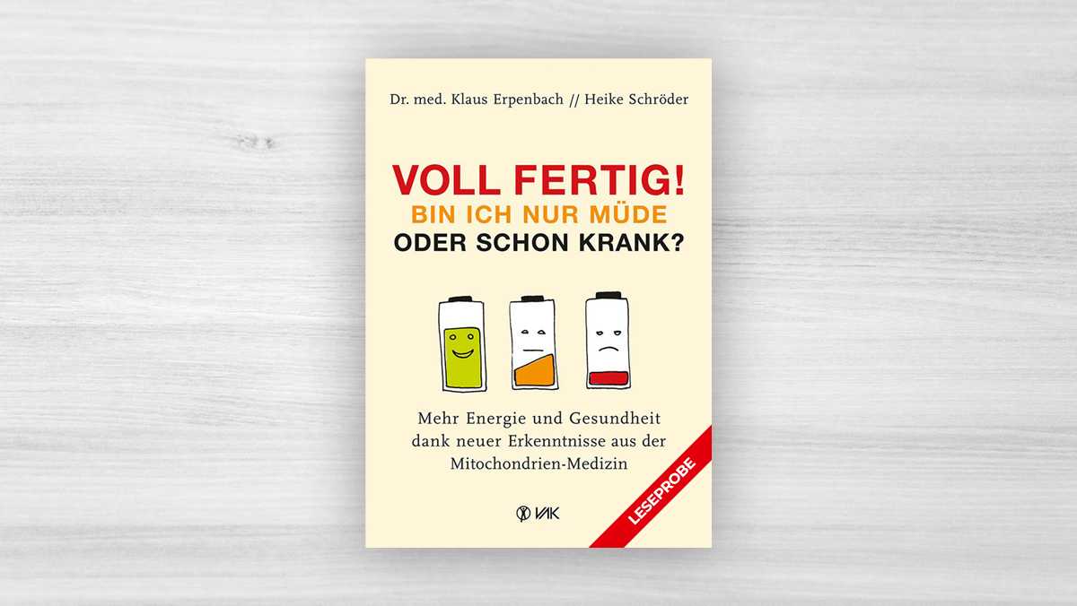 Unser neuer Video-Trailer für die LESEPROBE vom Buch «Voll fertig! Bin ich nur müde oder schon krank?»